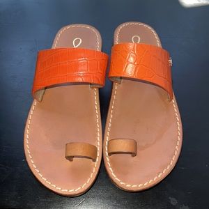 Sam Edelman Spicy Orange Maxy slide 6M